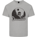 Downhill Mountain Biking Cycling MTB Bike Mens Cotton T-Shirt Tee Top Sports Grey