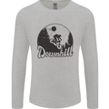 Downhill Mountain Biking Cycling MTB Bike Mens Long Sleeve T-Shirt Sports Grey