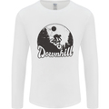Downhill Mountain Biking Cycling MTB Bike Mens Long Sleeve T-Shirt White