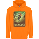 Downhill Mountain Biking DH Cycling Bicycle Childrens Kids Hoodie Orange