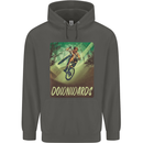 Downhill Mountain Biking DH Cycling Bicycle Childrens Kids Hoodie Storm Grey