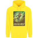 Downhill Mountain Biking DH Cycling Bicycle Childrens Kids Hoodie Yellow
