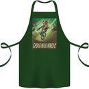 Downhill Mountain Biking DH Cycling Bicycle Cotton Apron 100% Organic Forest Green