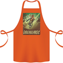 Downhill Mountain Biking DH Cycling Bicycle Cotton Apron 100% Organic Orange