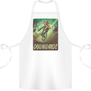 Downhill Mountain Biking DH Cycling Bicycle Cotton Apron 100% Organic White