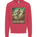 Downhill Mountain Biking DH Cycling Bicycle Kids Sweatshirt Jumper Heliconia