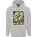 Downhill Mountain Biking DH Cycling Bicycle Mens 80% Cotton Hoodie Sports Grey