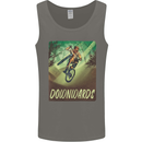 Downhill Mountain Biking DH Cycling Bicycle Mens Vest Tank Top Charcoal