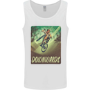 Downhill Mountain Biking DH Cycling Bicycle Mens Vest Tank Top White