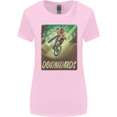 Downhill Mountain Biking DH Cycling Bicycle Womens Wider Cut T-Shirt Light Pink