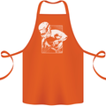 Downhill Mountain Biking DH Cycling Cotton Apron 100% Organic Orange