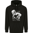 Downhill Mountain Biking DH Cycling Mens 80% Cotton Hoodie Black