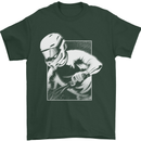 Downhill Mountain Biking DH Cycling Mens T-Shirt 100% Cotton Forest Green