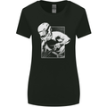 Downhill Mountain Biking DH Cycling Womens Wider Cut T-Shirt Black