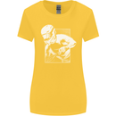 Downhill Mountain Biking DH Cycling Womens Wider Cut T-Shirt Yellow