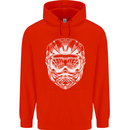 Downhill Mountain Biking Helmet DH MTB Childrens Kids Hoodie Bright Red