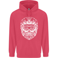 Downhill Mountain Biking Helmet DH MTB Childrens Kids Hoodie Heliconia