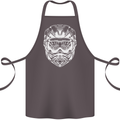 Downhill Mountain Biking Helmet DH MTB Cotton Apron 100% Organic Dark Grey