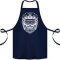 Downhill Mountain Biking Helmet DH MTB Cotton Apron 100% Organic Navy Blue
