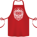 Downhill Mountain Biking Helmet DH MTB Cotton Apron 100% Organic Red