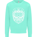 Downhill Mountain Biking Helmet DH MTB Kids Sweatshirt Jumper Peppermint