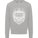 Downhill Mountain Biking Helmet DH MTB Kids Sweatshirt Jumper Sports Grey