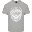 Downhill Mountain Biking Helmet DH MTB Kids T-Shirt Childrens Sports Grey
