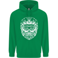 Downhill Mountain Biking Helmet DH MTB Mens 80% Cotton Hoodie Irish Green