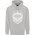 Downhill Mountain Biking Helmet DH MTB Mens 80% Cotton Hoodie Sports Grey