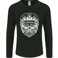 Downhill Mountain Biking Helmet DH MTB Mens Long Sleeve T-Shirt Black