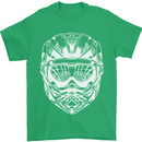 Downhill Mountain Biking Helmet DH MTB Mens T-Shirt 100% Cotton Irish Green