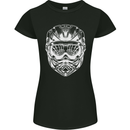 Downhill Mountain Biking Helmet DH MTB Womens Petite Cut T-Shirt Black