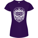 Downhill Mountain Biking Helmet DH MTB Womens Petite Cut T-Shirt Purple