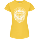 Downhill Mountain Biking Helmet DH MTB Womens Petite Cut T-Shirt Yellow
