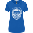 Downhill Mountain Biking Helmet DH MTB Womens Wider Cut T-Shirt Royal Blue