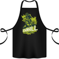 Downhill Mountain Biking My Thrill Cycling Cotton Apron 100% Organic Black
