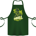 Downhill Mountain Biking My Thrill Cycling Cotton Apron 100% Organic Forest Green