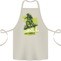 Downhill Mountain Biking My Thrill Cycling Cotton Apron 100% Organic Natural