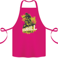 Downhill Mountain Biking My Thrill Cycling Cotton Apron 100% Organic Pink