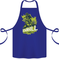 Downhill Mountain Biking My Thrill Cycling Cotton Apron 100% Organic Royal Blue