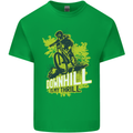 Downhill Mountain Biking My Thrill Cycling Kids T-Shirt Childrens Irish Green