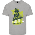 Downhill Mountain Biking My Thrill Cycling Mens Cotton T-Shirt Tee Top Sports Grey