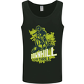 Downhill Mountain Biking My Thrill Cycling Mens Vest Tank Top Black