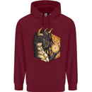 Dragon Dice RPG Role Playing Games Fantasy Childrens Kids Hoodie Maroon