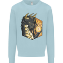 Dragon Dice RPG Role Playing Games Fantasy Kids Sweatshirt Jumper Light Blue