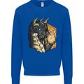 Dragon Dice RPG Role Playing Games Fantasy Kids Sweatshirt Jumper Royal Blue