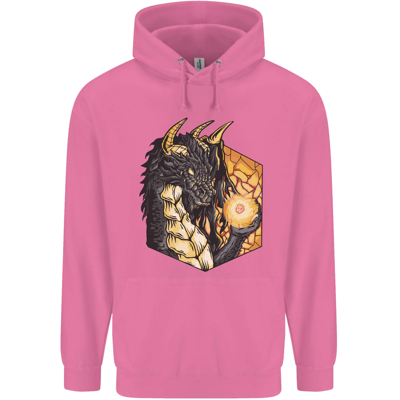 Dragon Dice RPG Role Playing Games Fantasy Mens 80% Cotton Hoodie Azelea