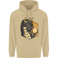 Dragon Dice RPG Role Playing Games Fantasy Mens 80% Cotton Hoodie Sand