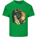 Dragon Dice RPG Role Playing Games Fantasy Mens Cotton T-Shirt Tee Top Irish Green