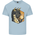 Dragon Dice RPG Role Playing Games Fantasy Mens Cotton T-Shirt Tee Top Light Blue